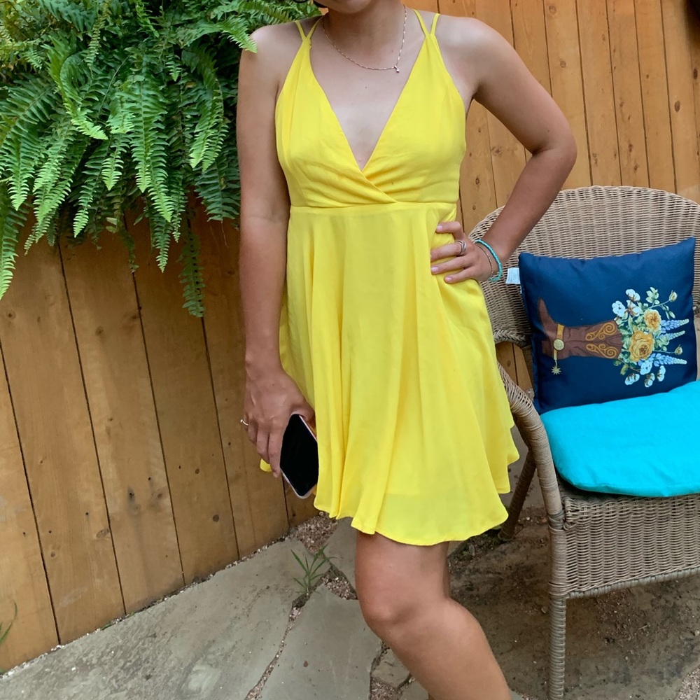 Yellow sundress